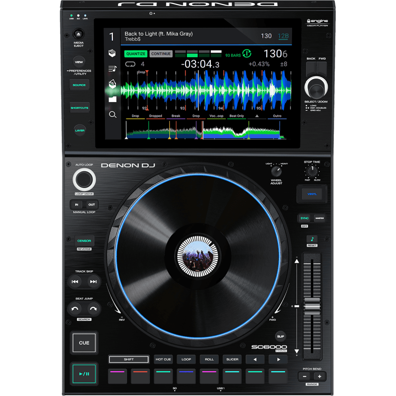 SC6000 DENON - USB/SD, écran tactile 10,1 poces , 2 layers
