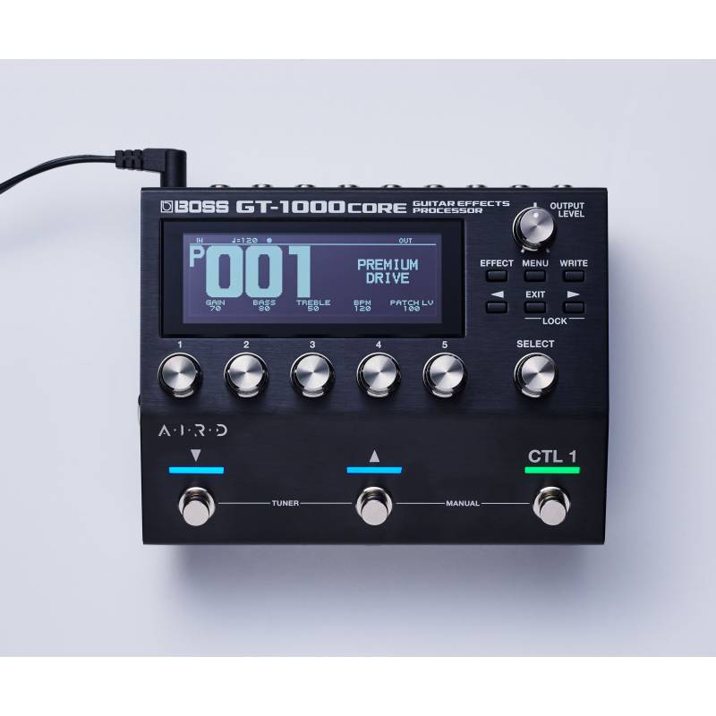 BOSS GT-1000CORE - Stompbox ou processeur surpuissants AIRD
