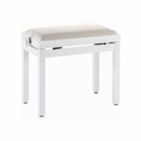 Banquette piano Stagg Blanche PB39 WHM VWH