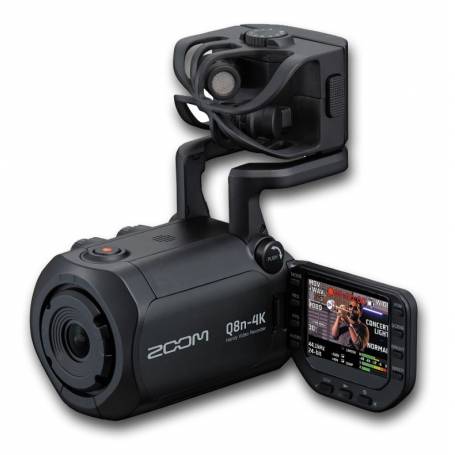 ZOOM Q8N-4K : Dites le en 4K,  caméra du musicien cinéaste, prix sympa