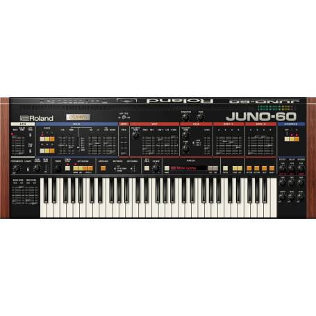 ROLAND CLOUD JUNO-60 V2 : Clavier légendaire dans un instrument logiciel