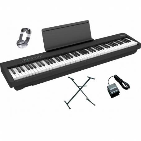 Roland FP-30X BK PACK   : Piano  livré avec support, casque et pédale