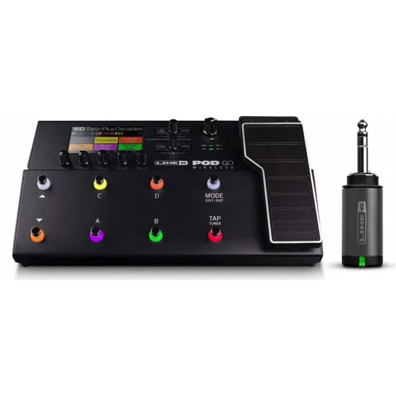 【美品・ワイヤレス！】LINE6 POD GO Wireless pedaliers-modelisation-