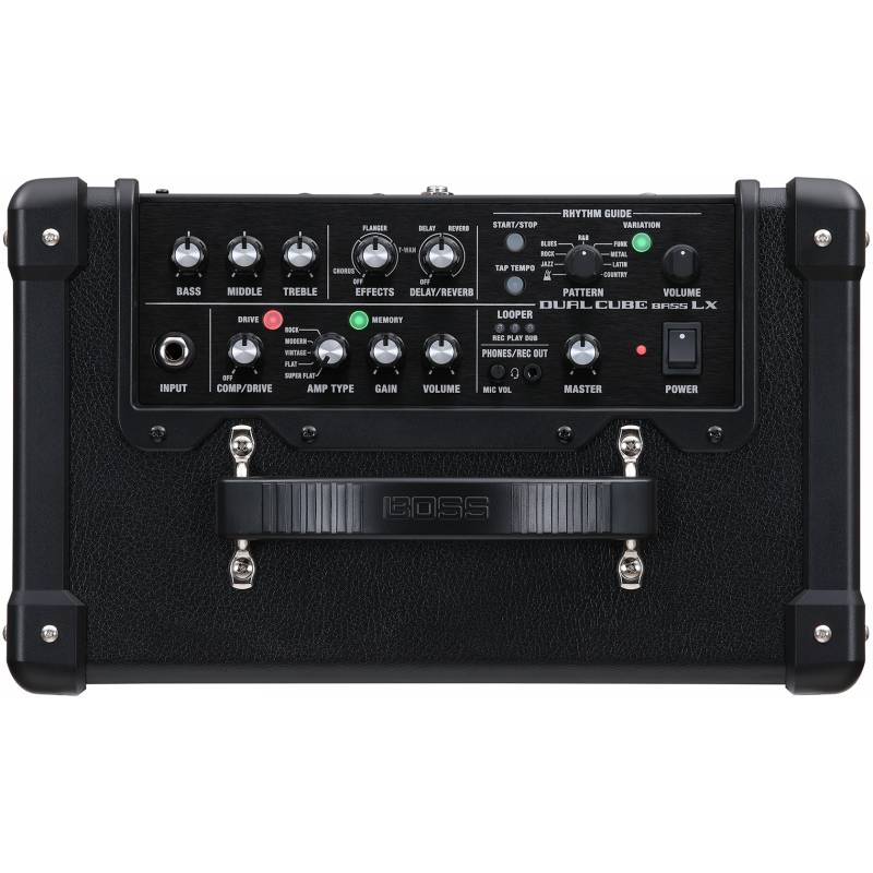 ベース BOSS DUAL CUBE BASS LX BOSS DUAL CUBE BASS LX : Un son basse concentré de technologie