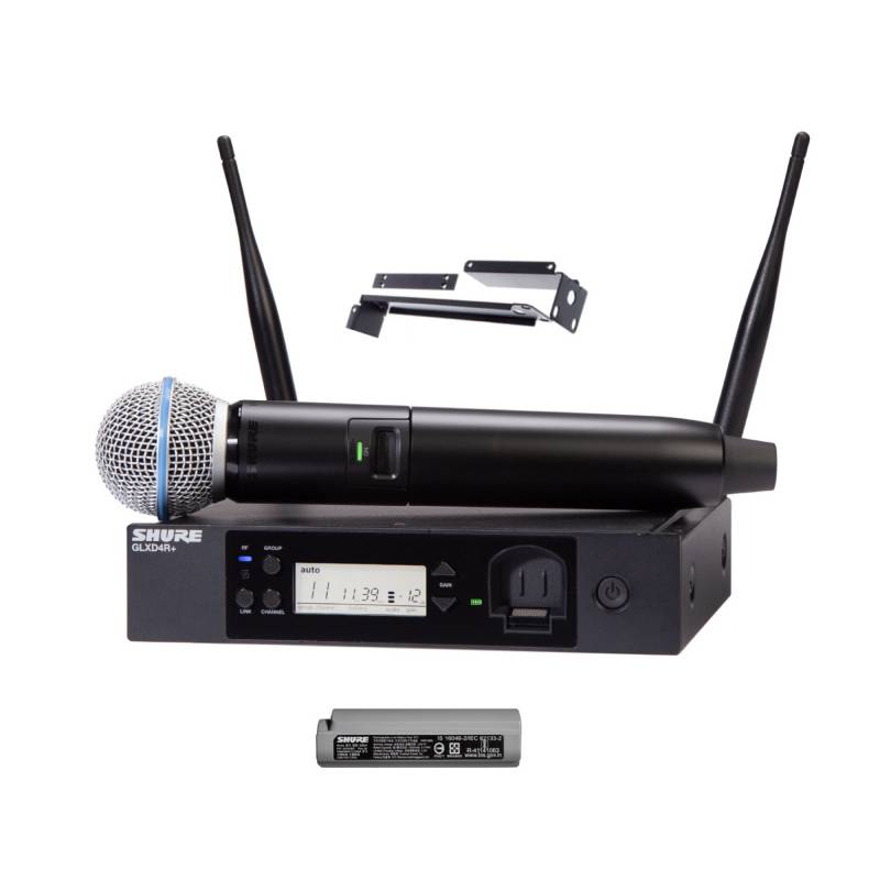 SHURE GLXD24R+E-B58 : La référence SM58 en version numérique rackable