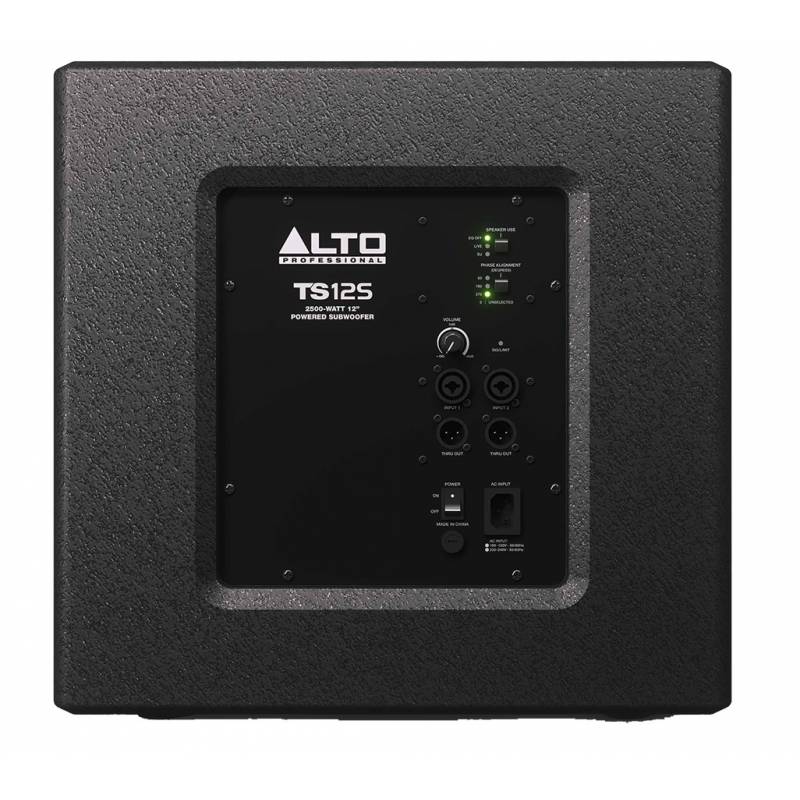 ALTO TS12S Le caisson basse amplifié compact et puissant signé ALTO