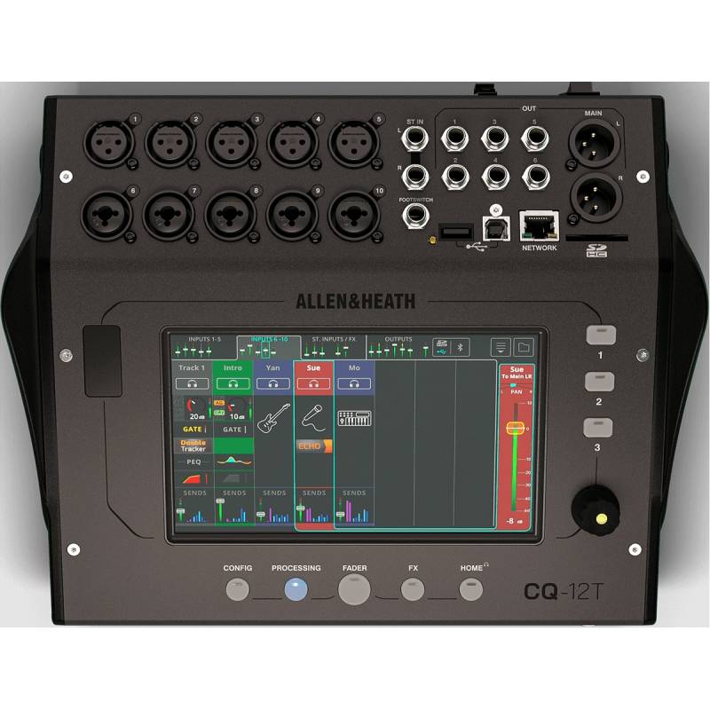 ALLEN AND HEATH CQ-12T : Console numérique puissante et simple