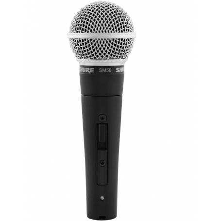 SHURE SM58SE : La version micro star avec interrupteur