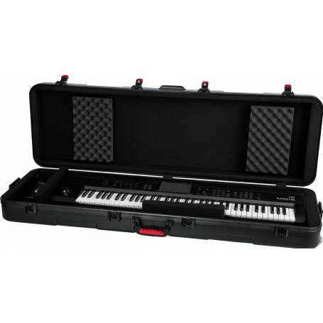 GATOR GTSA-KEY88SL : Etui clavier de solidité militaire 1372x381x152mm