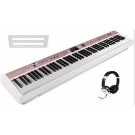 Piano numérique portable NUX NPK-20-WH blanc