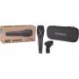 Shure Nexadyne 8/S avec pince sur pied de micro et étui de rangement