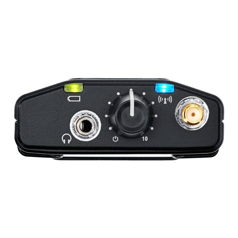 Système Retour In-ear Sans Fil - Émetteur Et Récepteur Rechargeables, 10h Autonomie, 40 M Portée, Faible Latence
