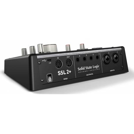 SSL SSL2+MKII : Interface audio professionnelle 32 bits