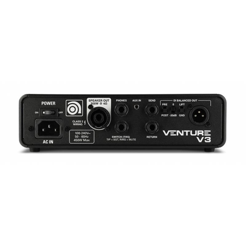 アンペグ AMPEG ベースアンプヘッド 300W VENTURE V3 小型 AMPEG VENTURE V3 : Tête d'ampli basse 300W ultra-légèr et puissante
