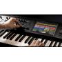 écran tactile interactif du Korg KRONOS3 61 en utilisation