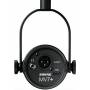 SHURE MV7+ BK : Micro hybride XLR/USB pour podcasteurs et streamers