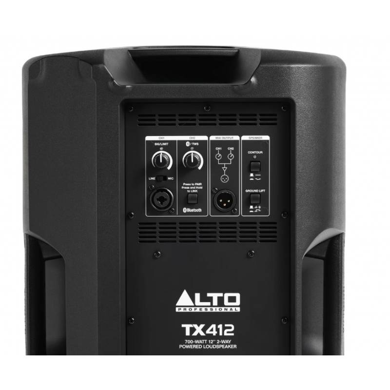 ALTO TX412 Enceinte bi-amplifiée 700W, Bluetooth et TWS