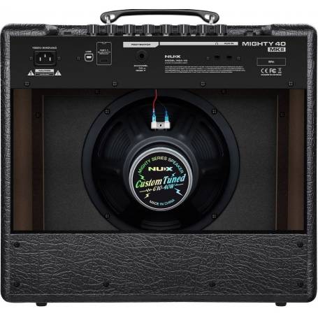Ampli Guitare NU-X Mighty 40 MkII - 40W Avec Effets - Bluetooth, USB - Machine à Rythmes Et Boucleur Inclus
