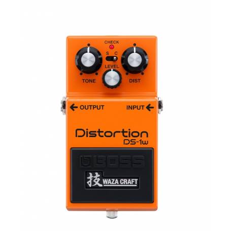 BOSS DS-1W : Distorsion légendaire revisitée avec modes Std et Custom