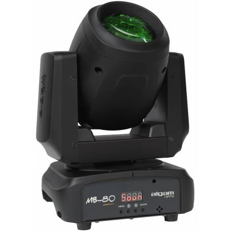 ALGAM LIGHTING MB80 : lyre Beam LED 80W à prisme rotatif