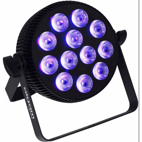 ALGAM LIGHTING SLIMPAR-1210-HEX : projecteur LED RGBWA+UV 60°