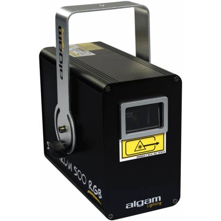 ALGAM LIGHTING SPECTRUM500RGB : scanner laser RGB 2000 effets DMX