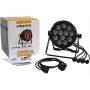 ALGAM LIGHTING IP-PAR-1212-HEX : projecteur LED RGBWA+UV IP65