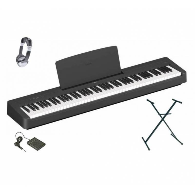 YAMAHA P 145BT PACK Piano Num rique Avec Pied X Casque Et P dale YAMAHA P 145BT PACK Piano Num rique Avec Pied X Casque Et P dale