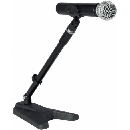 QUIKLOK A114BK : support micro de table acier robuste