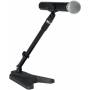 QUIKLOK A114BK : support micro de table acier robuste