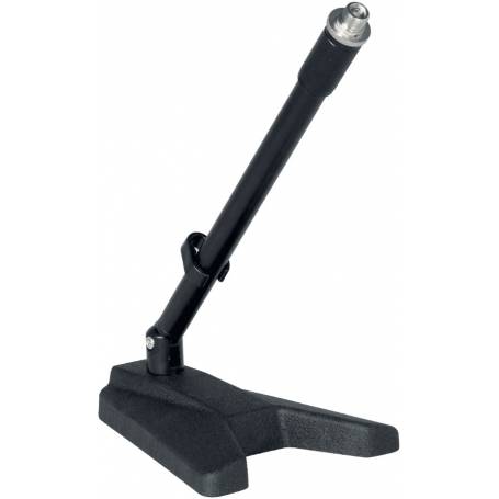 QUIKLOK A114BK : support micro de table acier robuste