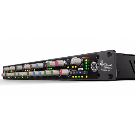 SSL REVIVAL 4000 : tranche de console analogique de légende