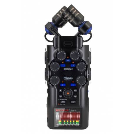 ZOOM H6STUDIO : enregistreur portable 32 bit float avec préamplis série F