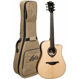 LÂG HV30DCE HYVIBE30 : guitare folk électroacoustique intelligente