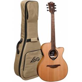 LAG HV10-N-ACE HYVIBE10 : guitare auditorium nylon électroacoustique