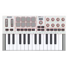 AKAI MPK MINI IV WH : clavier maître 25 touches blanc USB-C