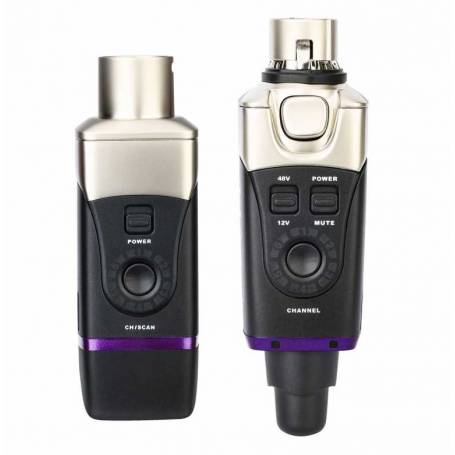 XVIVE U35C : système sans fil 5.8 GHz pour micro à condensateur