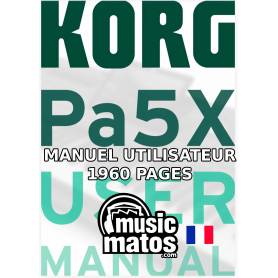 MANUEL UTILISATEUR PDF EN FRANCAIS KORG PA5X