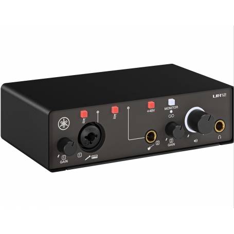 YAMAHA UR12 MK3 : interface USB-C compacte 24 bits/192 kHz