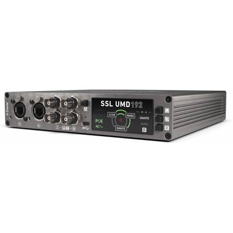 SOLID STATE LOGIC UMD192 : interface audio Dante, MADI et USB pro