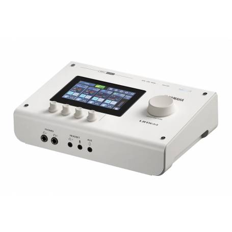 YAMAHA URX44W : interface USB-C blanche autonome avec DSP et microSD