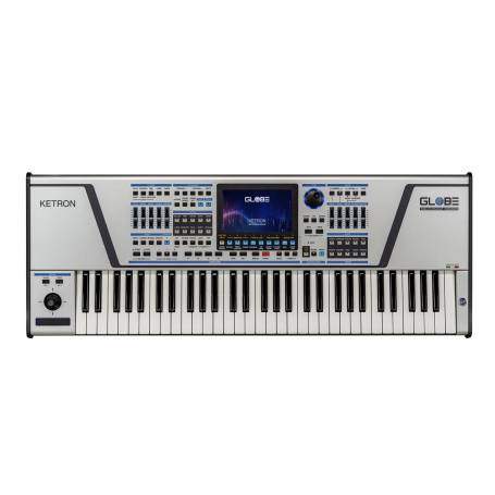 KETRON GLOBE : Clavier Arrangeur Professionnel 61 Touches Audio Réel
