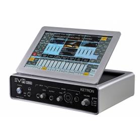Module arrangeur KETRON EVM PLUS avec écran tactile  inclinable, interface pro et contrôles frontaux pour performances live.