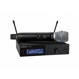 SHURE SLXD24+/B87A : micro HF Beta 87A supercardioïde condensateur
