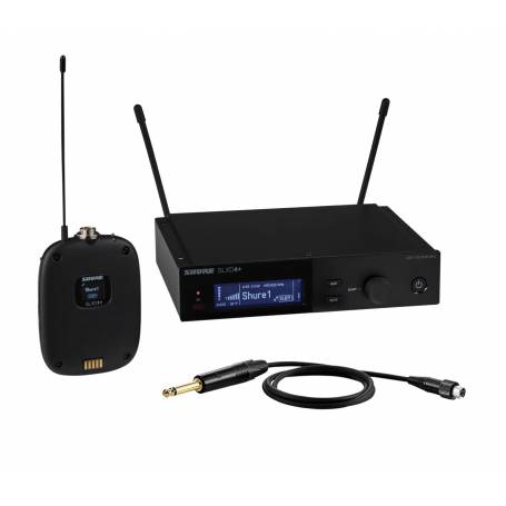 SHURE SLXD14+ : système sans fil pour instrument avec câble WA305