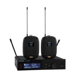SHURE SLXD14D+ : système sans fil dual channel UHF pro