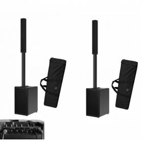 RCF EVOX J9 + JMIX9 : Pack Colonne 4200 W