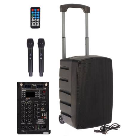 ALGAM AUDIO TR12-BT : sono sur batterie  Bluetooth 120W + 2xmicros HF