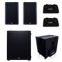 QSC Pack K12.2 + KS118 + housses : système sonorisation complet