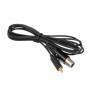 Neumann AC34 700363 : adaptateur XLR 4 broches type SHURE TQG